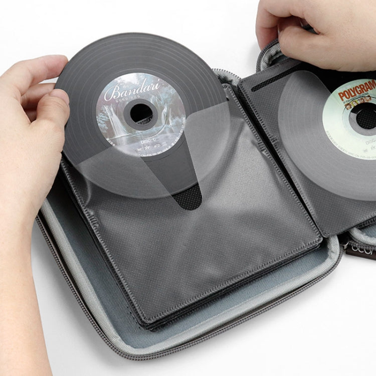 Baona BN-F021 Car Home DVD CD Storage Bag Game CD Storage Bag For PS4(Black)