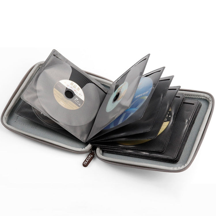 Baona BN-F021 Car Home DVD CD Storage Bag Game CD Storage Bag For PS4(Black)