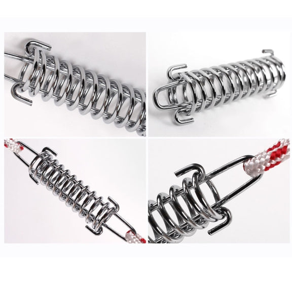 Tent Spring Wind Rope Buckle Outdoor Camping High-Strength Steel Rope Buckle Awning Fixed Buckle