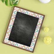 CM2107018 Border Sticker Blackboard Rainbow Sticker Bohemian Sticker, Size: 20mx7.6cm