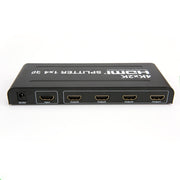 HW-4K104D 1 to 4 4K X 2K Video High-Definition On-Screen HDMI Splitter(EU Plug)