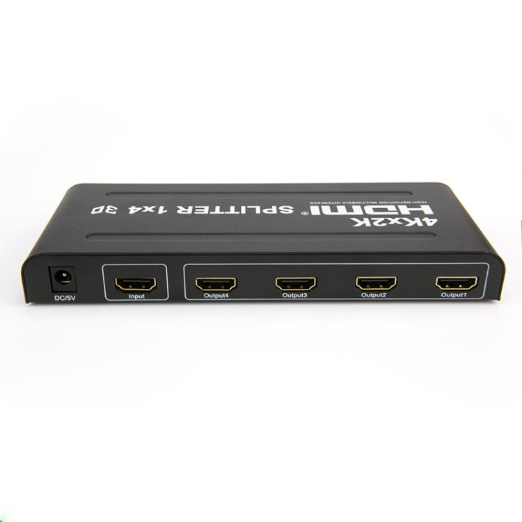 HW-4K104D 1 to 4 4K X 2K Video High-Definition On-Screen HDMI Splitter(EU Plug)