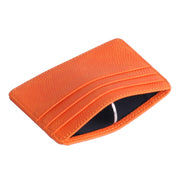 KT1002 RFID Function Lizard Pattern Bank Card Holder PU Business Card Case(Yellow)