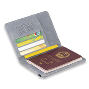 RFID Travel Passport Card Bag Elastic Band Protective Case(Pink)