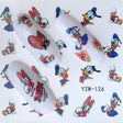 10 PCS Summer Colorful Nail Sticker Water Transfer Nail Decorations(YZW-126) - Nail Stickers by PMC TechLife | Online Shopping South Africa | PMC TechLife