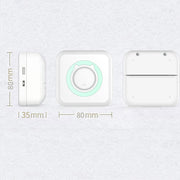 Convenient Pocket Mini Printer Student Wrong Question Thermal Bluetooth Mobile Phone Photo Data Note Printer(Pink)