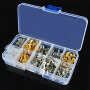 150 PCS Male Female Car Motorcycle Spade Connector Splice Crimp Wire Terminals