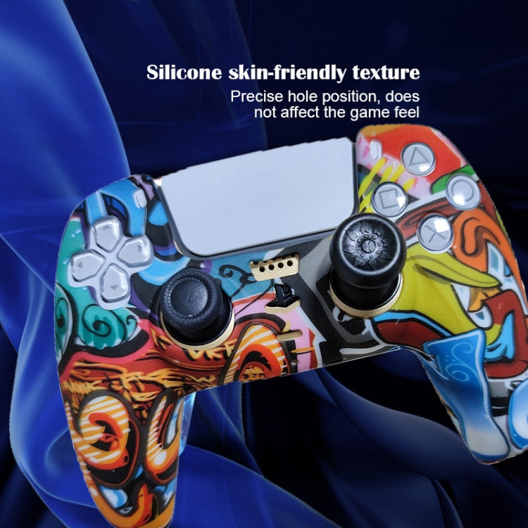 2 PCS PS5 Gamepad Silicone Protective Cover(9+ Hats)