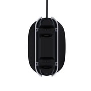SPARKFOX W20P508 Dual Charger With Contacts Wireless Handle Charger For PS5, Style: Charger+Data Cable