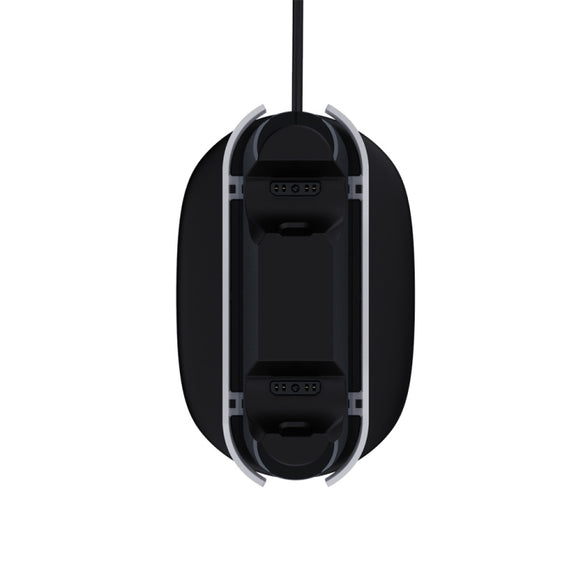 SPARKFOX W20P508 Dual Charger With Contacts Wireless Handle Charger For PS5, Style: Charger+Data Cable