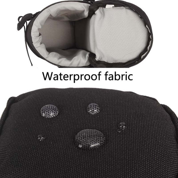 5603 Wear-Resistant Water-resistant And Shockproof SLR Camera Lens Bag, Size: S(Black)