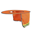 Construction Site Outdoor Construction Foldable Reflective Safety Sun Hat, Size: One Size(Fluorescent Orange) - Workplace Safety Supplies by PMC TechLife | Online Shopping South Africa | PMC TechLife