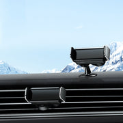 Vehicle-mounted Intelligent Induction Electric Mobile Phone Holder Car Air Outlet Navigation Frame(Abyss Black)