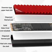 Jonsbo M.2-3 Solid State Radiator For NVME/SSD(Grey)