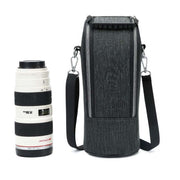 DULUDA 302 Breathable Water-resistant And Shockproof Telephoto Camera Lens Bag(Gray Black)