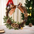 Christmas Decoration Wreath Garland Rattan Door Hanging, Specification: Lemon - Ornaments by PMC TechLife | Online Shopping South Africa | PMC TechLife