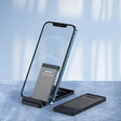 Oatsbasf 03637 Aluminum Alloy Mobile Phone Bracket Desktop Folding Portable Metal Rack(Black) - free shipping - PMC TechLife - Order now!