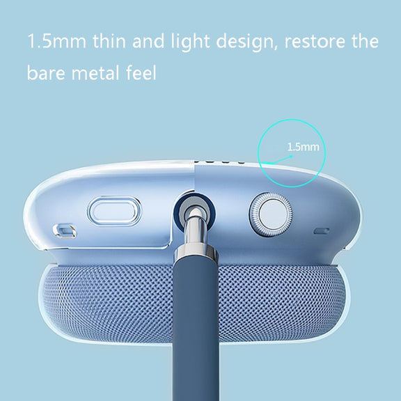 Oatsbasf  Full Coverage Anti-scratch Silicone Headphone Protective Case For AirPods Max(Headset Cover + Earphone Cap)