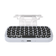 DOBE TP5-0556 Bluetooth Keyboard Wireless Gamepad With Headphone Jack For PS5(White)