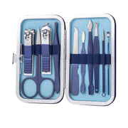 2 Sets 10 In 1 Stainless Steel Nail Clipper Set Nail Art Set Manicure Tools