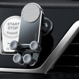 Oatsbasf Car Gravity Metal Bracket Scalable and Stable Mobile Phone Bracket Folding Screen Mobile Phone Exclusive Car Bracket(Paste Black) - Universal Car Holders by Oatsbasf | Online Shopping South Africa | PMC TechLife | Buy Now Pay Later Mobicred