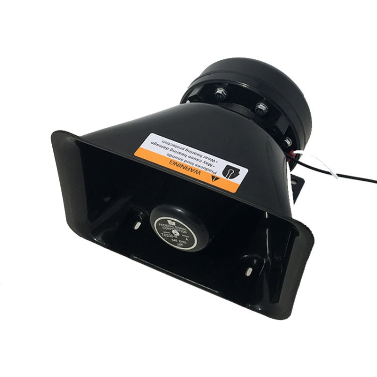 200W 12/24V Car Alert Host With Shoutlers 9 Sound Car Alarm Speaker
