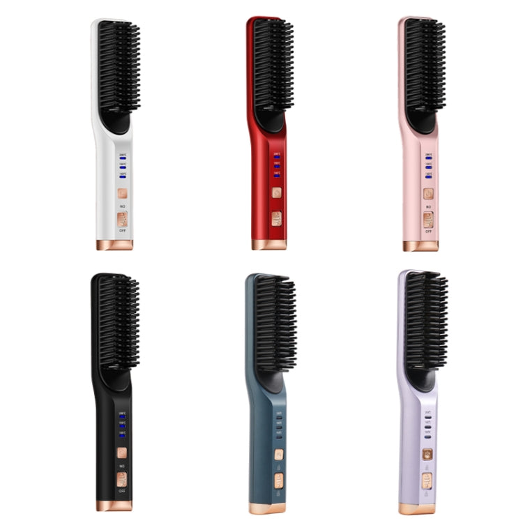 2 In 1 Curling And Straightening Dual-Use Mini Multi-Function Hair Straightener, Colour : Black