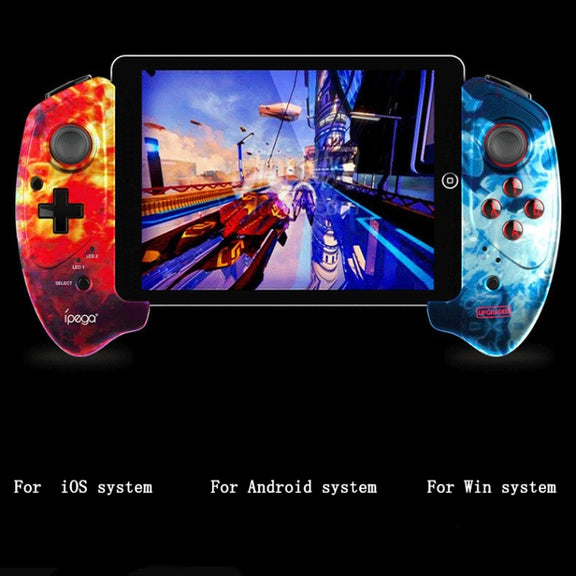 Ipega Tablet Mobile Phone Retractable Bluetooth Wireless Game Handle 9083B