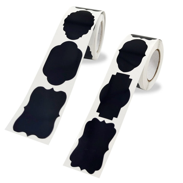 PVC Removable Water-resistant Sticker Kitchen Decoration Blackboard Label, Size: 55x35mm(I-07)