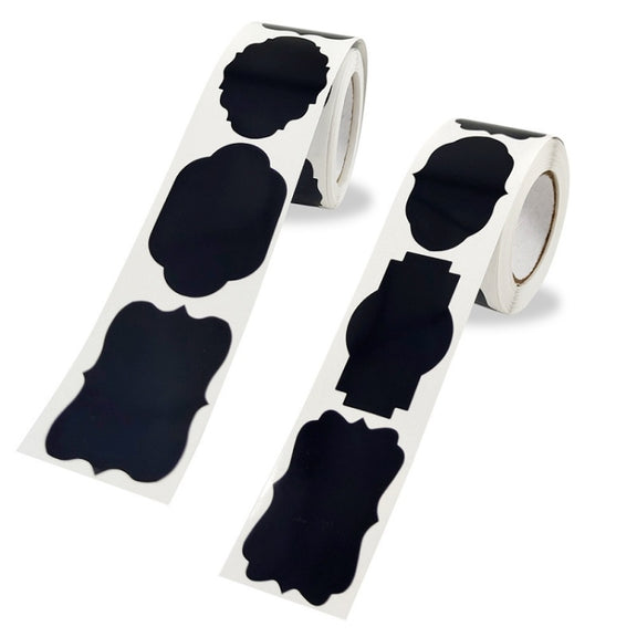 PVC Removable Water-resistant Sticker Kitchen Decoration Blackboard Label, Size: 55x35mm(I-07)