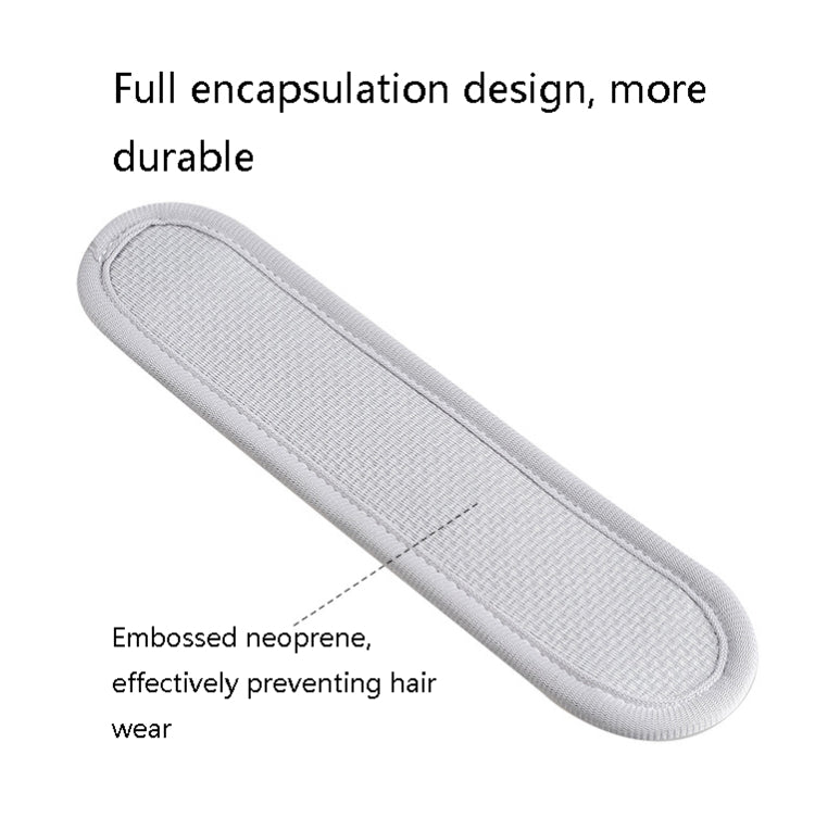 10 PCS G12S Headset Earphone Protection Cover Neoprene Head Beam Protection Pad(Small-Gray)