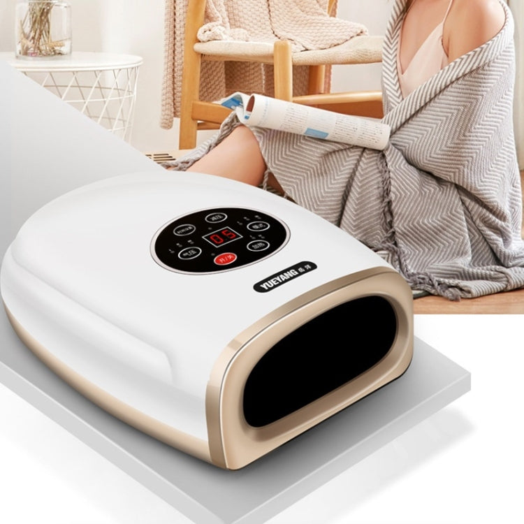 Hand Finger Joint Massager Wrist Palm Physiotherapy Mouse Hand Meridian Acupoint Massager, Specification: Plug(Pearl White)