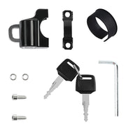 Electric Car Helmet Lock Anti-Theft Fixed Multi-Function Lock Bicycle Handle Fixed Helmet Anti-Theft Lock Helmet Lock + Reminder Rope