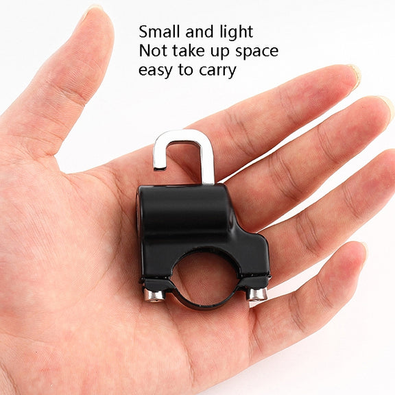 Electric Car Helmet Lock Anti-Theft Fixed Multi-Function Lock Bicycle Handle Fixed Helmet Anti-Theft Lock Helmet Lock + Reminder Rope