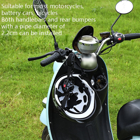 Electric Car Helmet Lock Anti-Theft Fixed Multi-Function Lock Bicycle Handle Fixed Helmet Anti-Theft Lock Helmet Lock + Reminder Rope