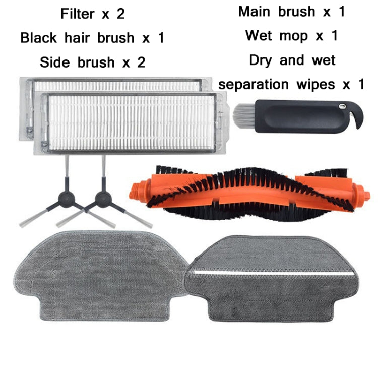8PCS/Set Sweep And Mop Machine Accessories For Mijia STYJ02YM / VXVC01-JG