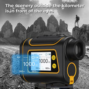 SNDWAY Rangefinder Instrument Outdoor Telescope Golf Measuring Instrument, Model: SW1000B 1000m