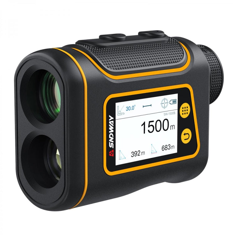 SNDWAY Rangefinder Instrument Outdoor Telescope Golf Measuring Instrument, Model: SW1500B 1500m