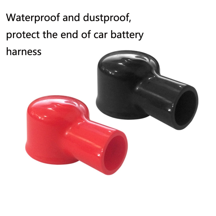 5 Pair Car Battery Clip Protective Cover Dust Cap PVC Insulated Protective Cover Harness End Protective Cover(BD-41)