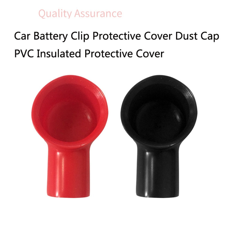 5 Pair Car Battery Clip Protective Cover Dust Cap PVC Insulated Protective Cover Harness End Protective Cover(BD-41)