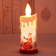 Christmas Decoration Night Light LED Simulation Flame Candle Light(A-Santa Claus) - Decoration Lamps by PMC TechLife | Online Shopping South Africa | PMC TechLife