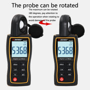 SNDWAY SW582 Handheld Digital Illuminance Meter High-Precision Digital Light Meter(SW582)