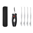 Crab Tool 304 Stainless Steel Crab Fork Crab Scissors Crab Needle,Style: 4 Fork 1 Knife 1 Box - Gadgets by PMC TechLife | Online Shopping South Africa | PMC TechLife