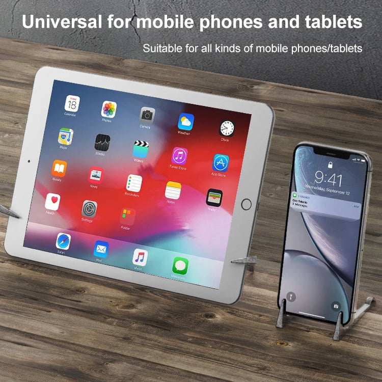 Mini Lazy Desktop Mobile Phone Bracket Multifunction Magnetic Anchor Tablet Stand(Retro Copper)