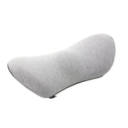 Car Supplies Lumbar Support Memory Foam Car Backrest Lumbar Cushion Seat Cushion Lumbar Pillow, Colour: Light Gray+Dark Gray