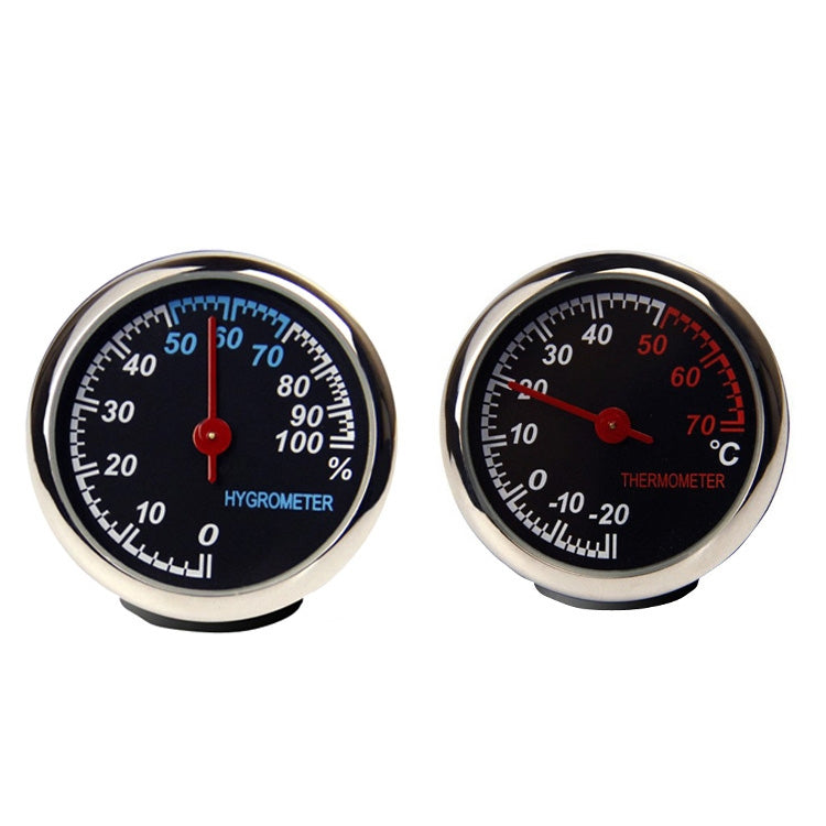 2 PCS Vehicle-Mounted High Temperature And Low Temperature Hygrometer