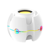 RGB Light Effect Gyro Shape Wireless Bluetooth Audio(White)