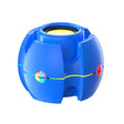 RGB Light Effect Gyro Shape Wireless Bluetooth Audio(Blue) - Mini Speaker by PMC TechLife | Online Shopping South Africa | PMC TechLife
