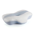 P10 Memory Foam Slow Rebound Pillow Neck Protector Memory Foam Pillow, Dimensions: 60 x 43 x 11cm(White Blue) - free shipping - PMC TechLife - Order now!
