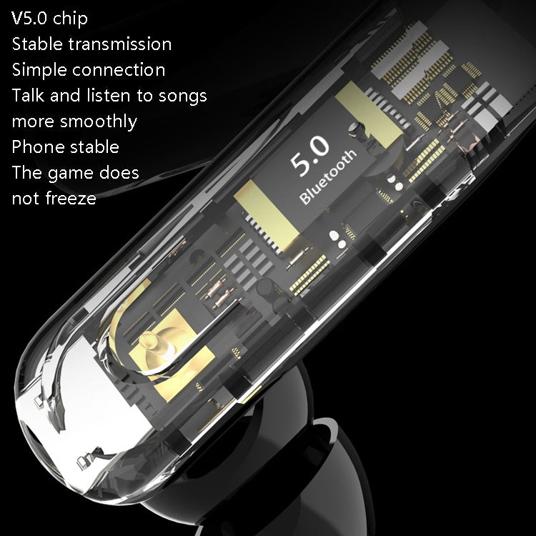 YX18 Bluetooth 5.1 Earhook Business Sport Single Ear Headphone(Black)
